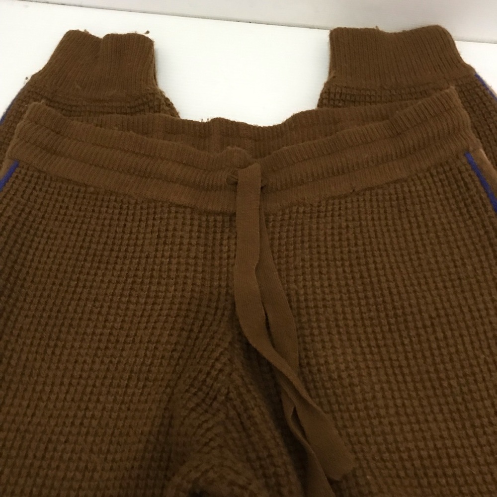 Spiritual Gangster Stripe Waffle Joggers Size L - Picture 3 of 7